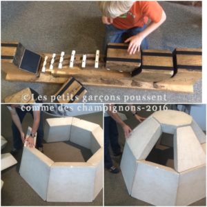 sortie en famille au vaisseau construction