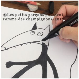 Le loup qui voulait changer de couleur le loup