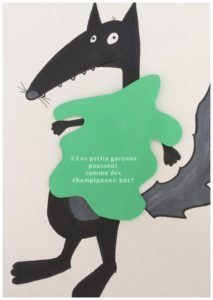 le loup qui voulait changer de couleur le vert