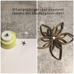 étape 7 décoration de Noël