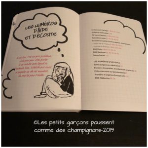 le carnet interdit les numéros utiles