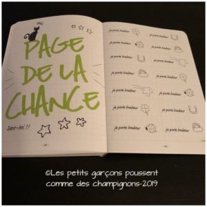 le carnet interdit porte bonheur