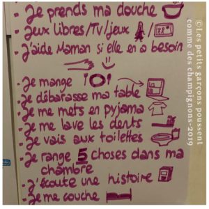 routine de Bébéchouquette
